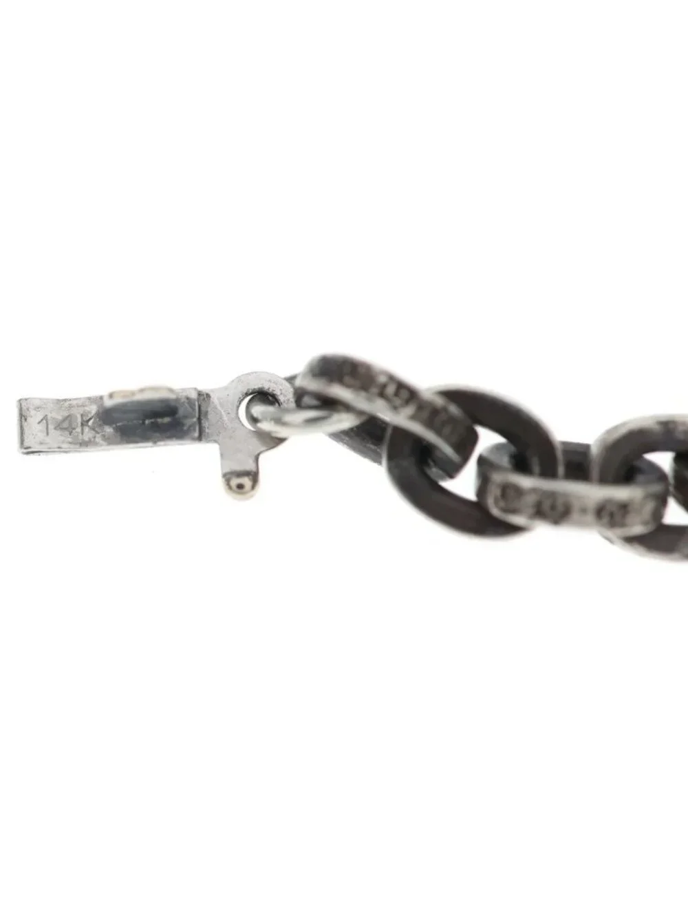 Chrome Hearts Paper Chain 18 Necklace Silver